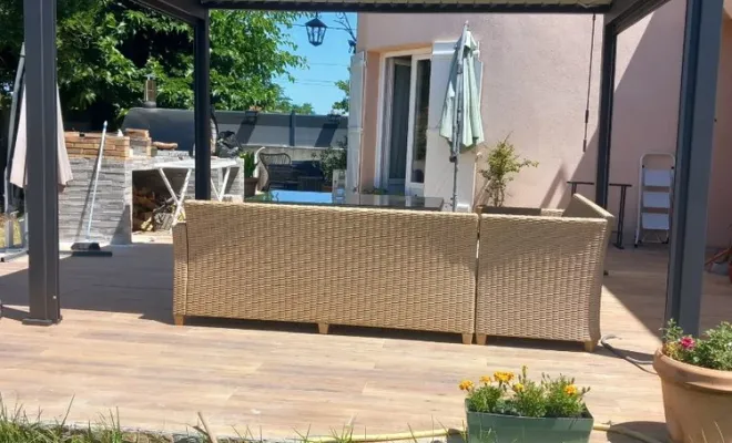Pose pergola à parois, Bastia, MP MENUISERIE